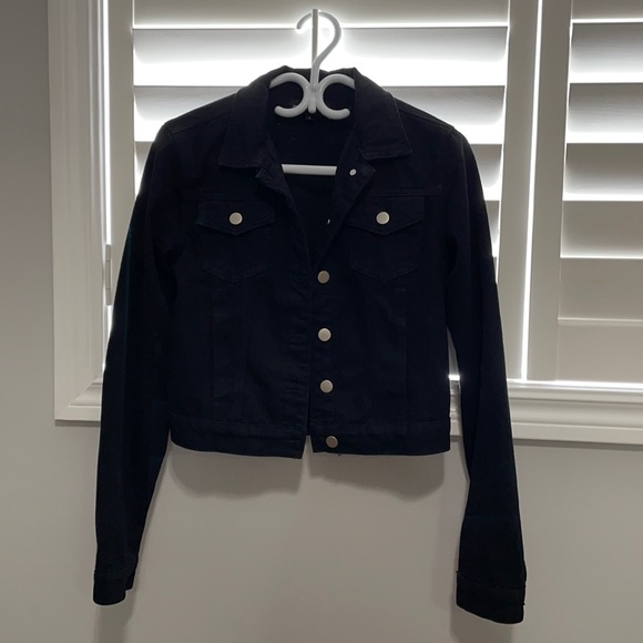 PrettyLittleThing Jackets & Blazers - PrettyLittleThing Black Jean Jacket